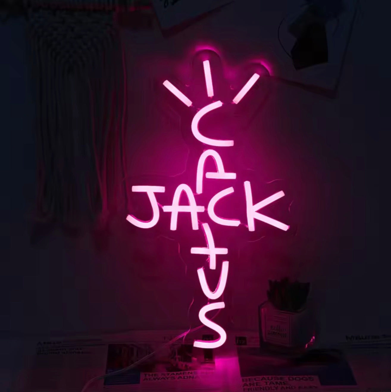 The NeonJack Cactus Jack Neon Sign